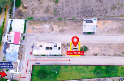 VENTA DE TERRENO EN CONDOMINIO ALGARROBOS COUNTRY CLUB